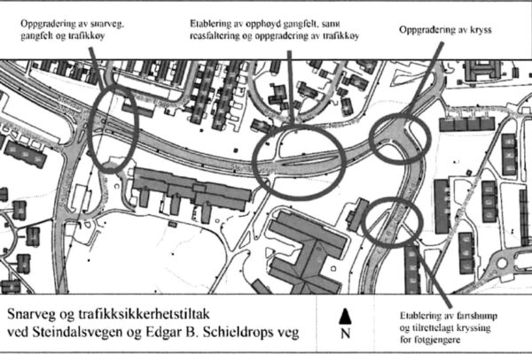 Anleggsarbeid skisse