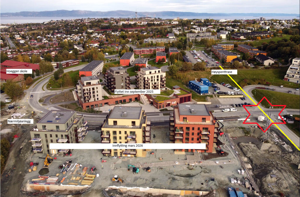 Steinan Park sett fra lufta