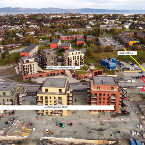 Steinan Park sett fra lufta